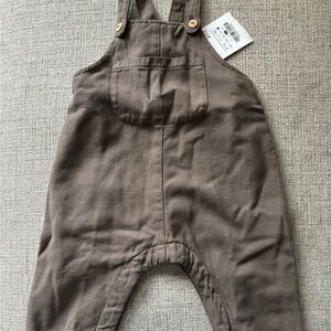 Zara Baby Brown Overalls